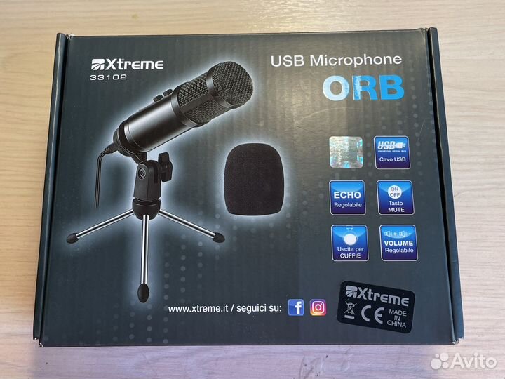 Профессиональный микрофон для стриминга и гейминга