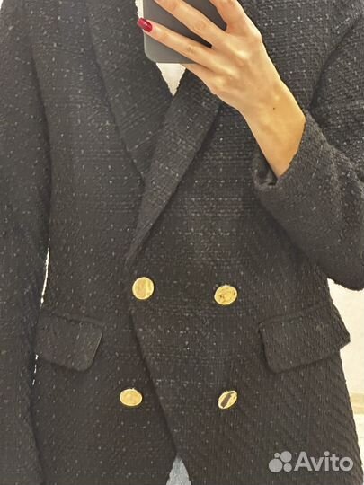 Твидовый пиджак Reserved