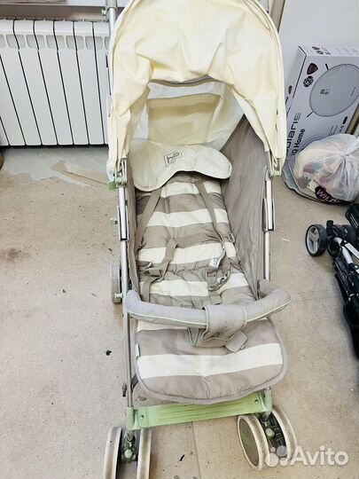 Коляска happy baby трость