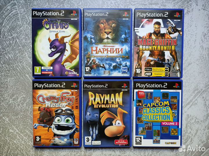 Игры на PS2 лицензия