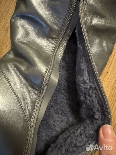 Зимние женские сапоги 38 натуральная кожа