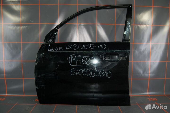 Дверь передняя левая - Lexus LX 3 (2015-н.в.)