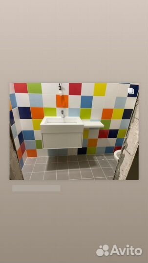 Раковина с тумбой