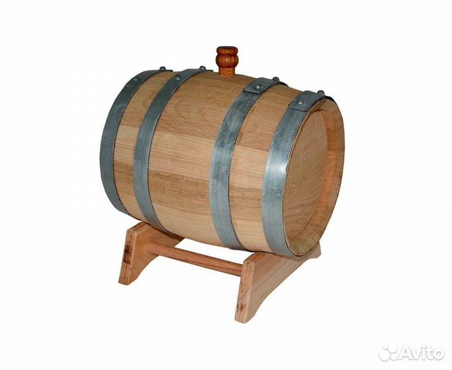 Бочка деревянная