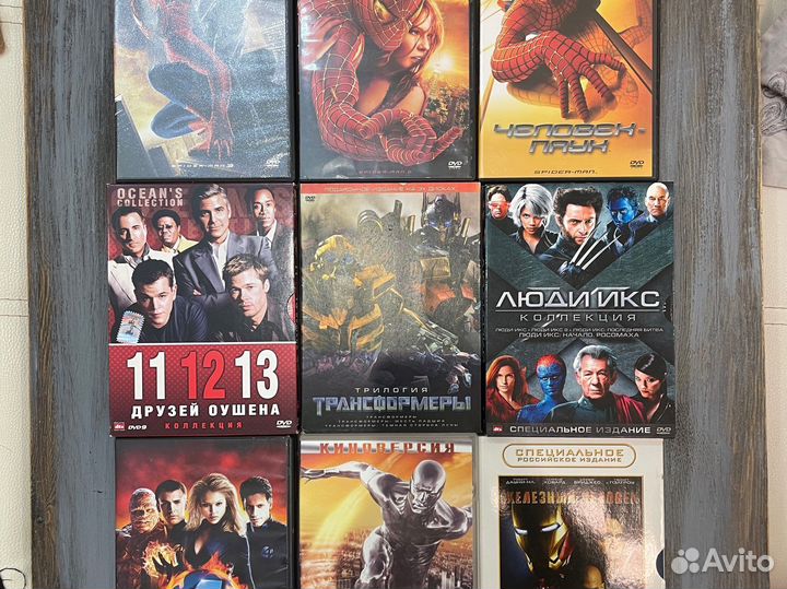Фильма на DVD, Marvel