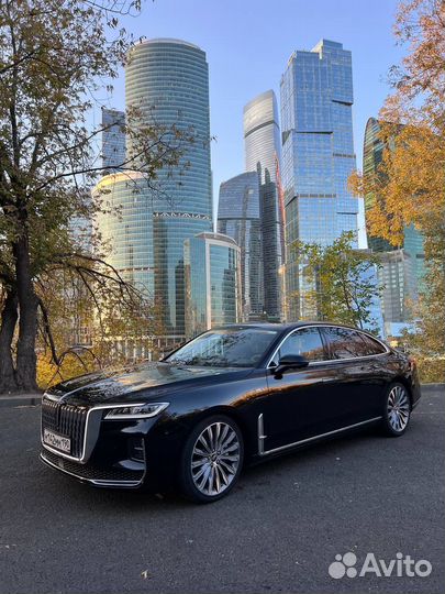 Премиальный Hongqi h9 аренда с водителем