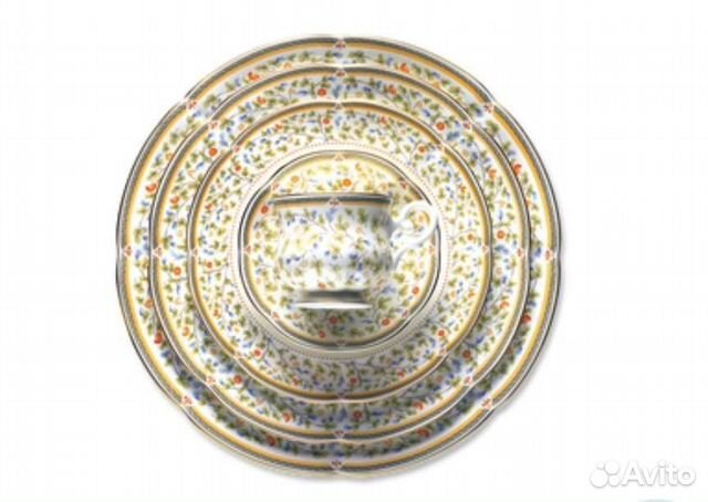 Тарелки костяного фарфора 