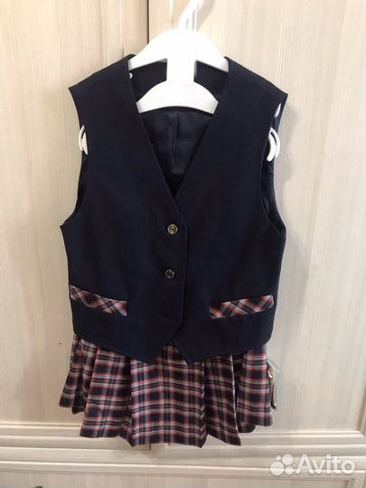 Новая Школьная форма для девочки р.134 ф. Смена