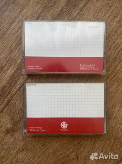 Аудиокассеты с записью