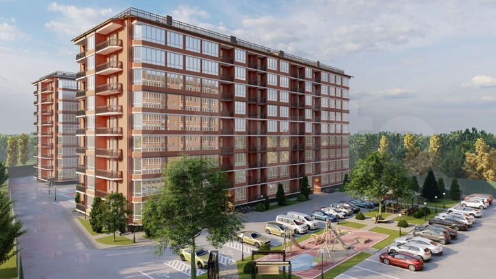 1-к. квартира, 48 м², 6/9 эт.