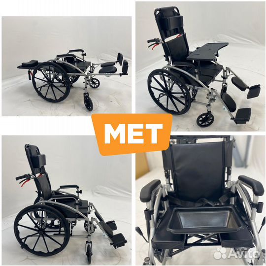 MK-620 Кресло-коляска переводящееся в горизонталь