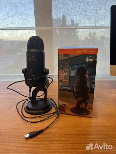 Микрофон blue yeti black
