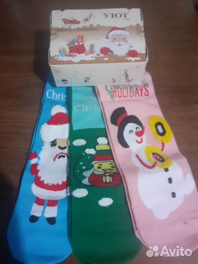 Новогодние носочки 36-41
