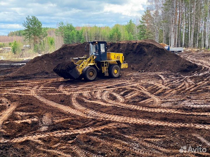 Плодородный грунт, чернозем, торф