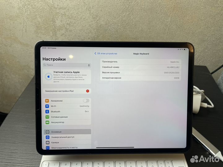 iPad Pro 11 M1 2021 512gb Sim + Magic Keyboard