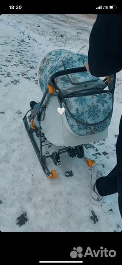 Санки коляска