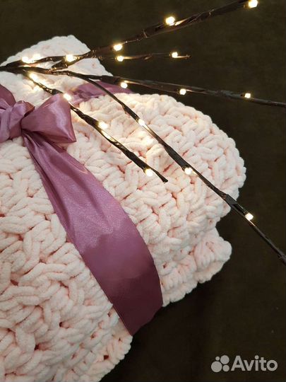 Комплект плед и подушка