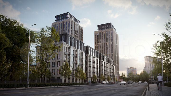 2-к. квартира, 71,4 м², 2/6 эт.