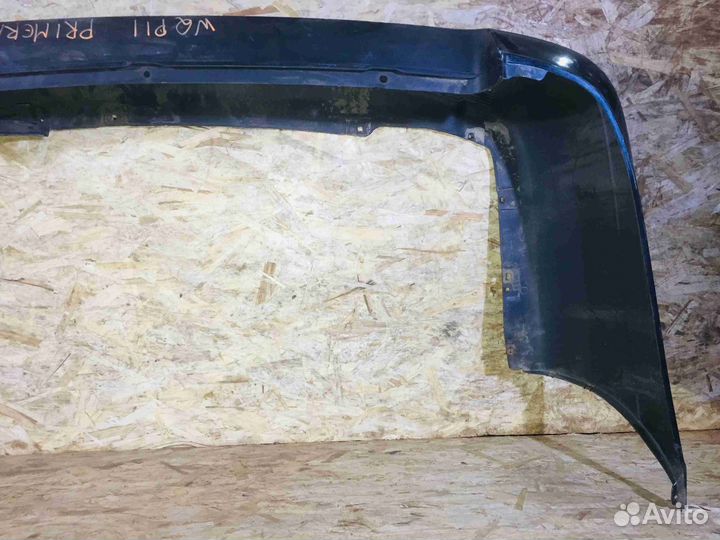 Бампер задний Wagon nissan Primera P11 Чёрныйцарап