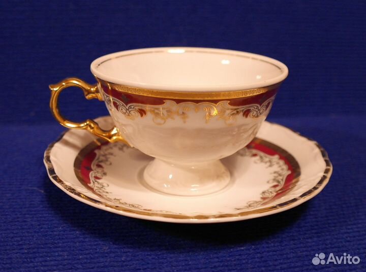 Чайная пара Marie Louise. Thun. Bohemia