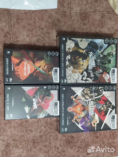 Unmatched 4 коробки+промокарты