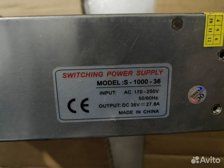 Switching power supply s-1000-36