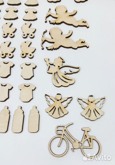 Чипборды, вырубка из дерева