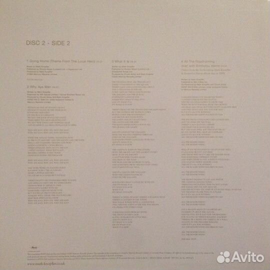 Виниловая пластинка Dire Straits; Knopfler, Mark