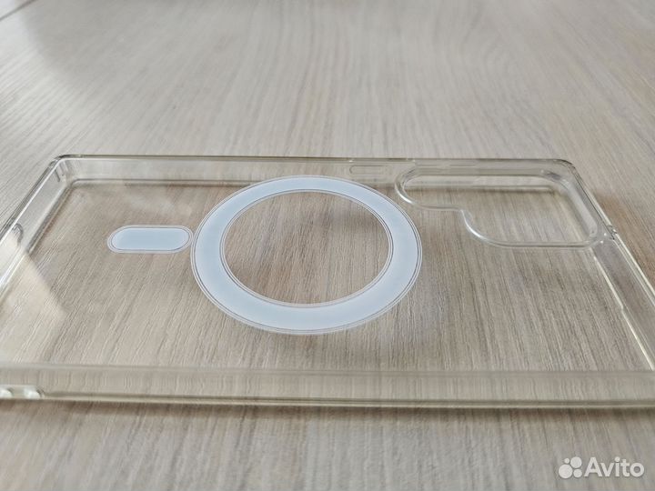 Прозрачный силиконовый чехол для Galaxy S22 Ultra