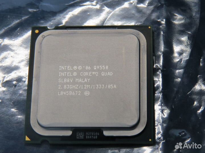 Intel Core 2 Quad Q9550 Socket 775 четыре ядра
