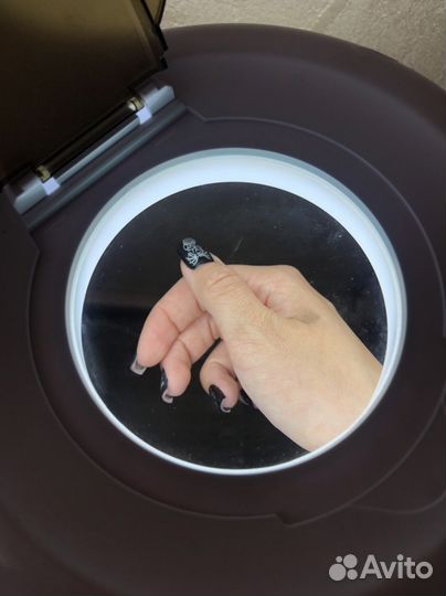 Лампа лупа напольная