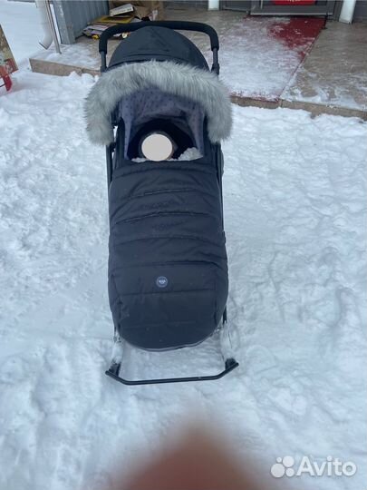 Коляска санки