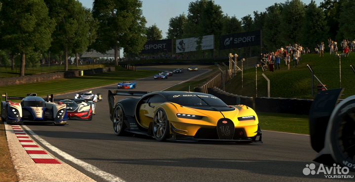 Grand Turismo Sport диск для PS4