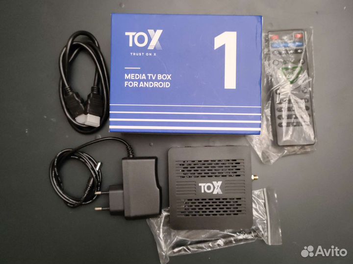 Smart tv приставка Tox 1
