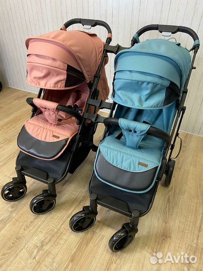 Прогулочная коляска для двойни новая