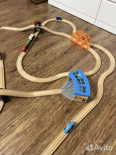 Деревянная железная дорога IKEA