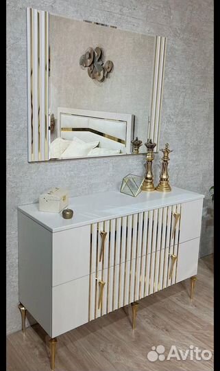 Спальня Альмира (6-ти дверная, цвет Сатин)