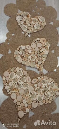 Панно из можжевельника