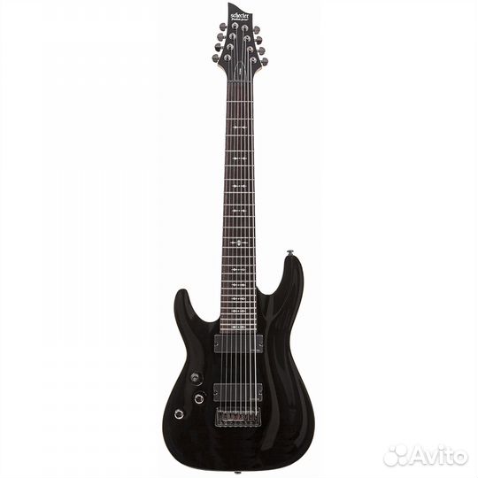 Schecter omen-8 LH BLK