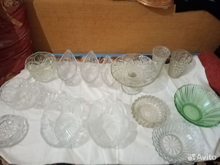 Хрусталь и стекло винтаж советских времен