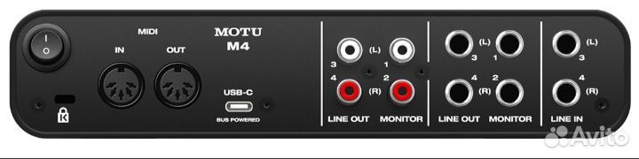 Аудиоинтерфейс Motu m4