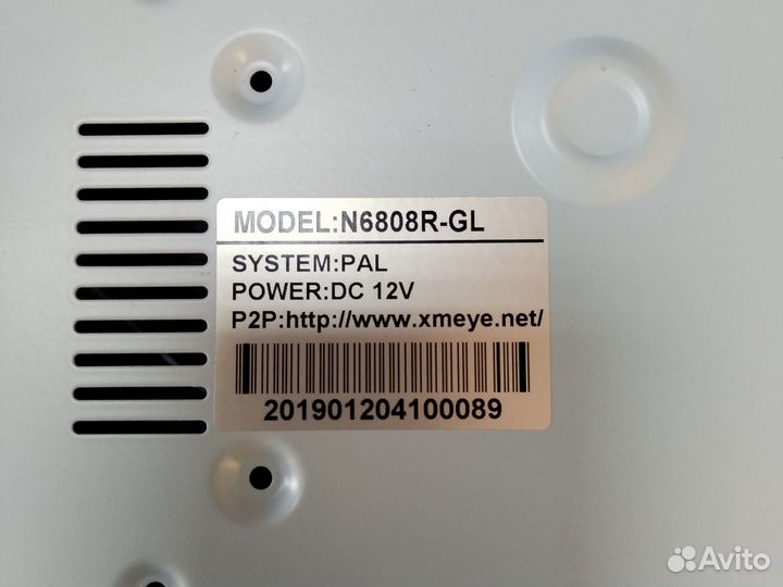 Сетевой видеорегистратор с датчиком движения