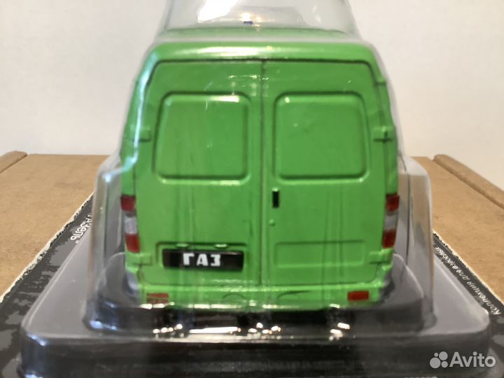 Модель автомобиля газ-2705 ГАЗель 1:43 деа