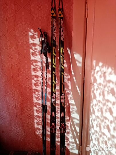 Лыжи беговые fisher коньковые 191