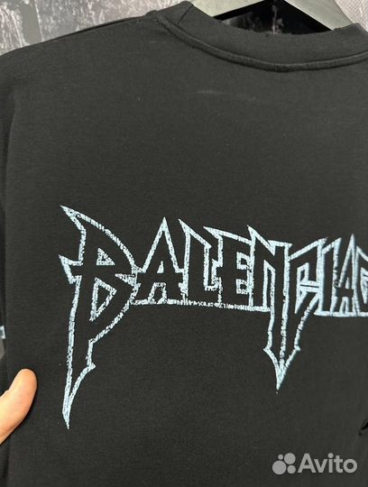 Лонгслив Balenciaga Paris Moon Lux