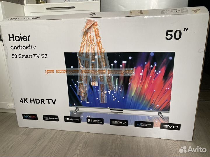 Телевизор haier 50 SMART tv s3