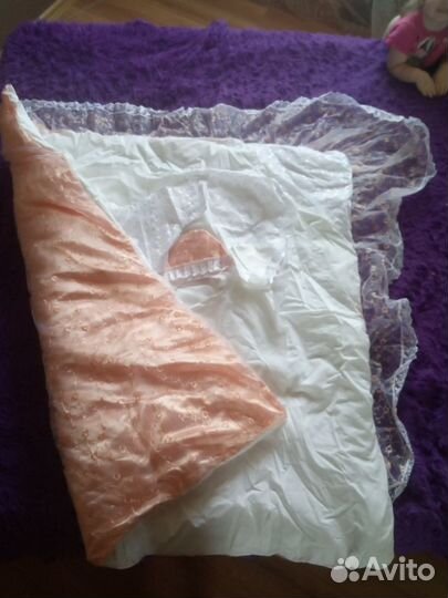 Конверт одеяло на выписку(тёплый)