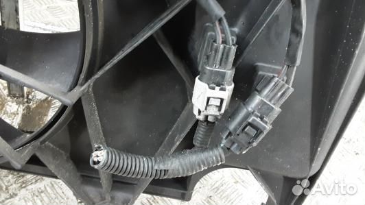 Вентилятор радиатора chevrolet captiva 1 (97N25KE0