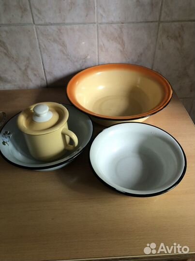 Эмалированная посуда СССР