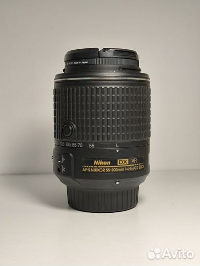 Nikon AF-S 55-200mm f/4-5.6G ED VR II Гарантия